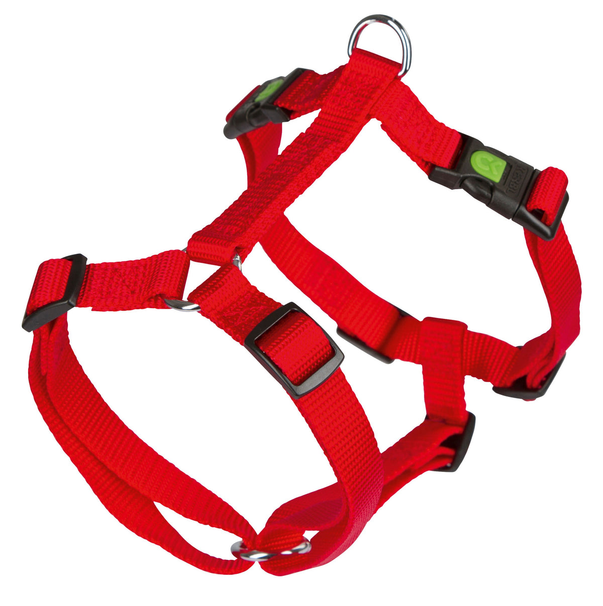 Pettorina Miami rosso 15 mm, 30 - 40 cm,