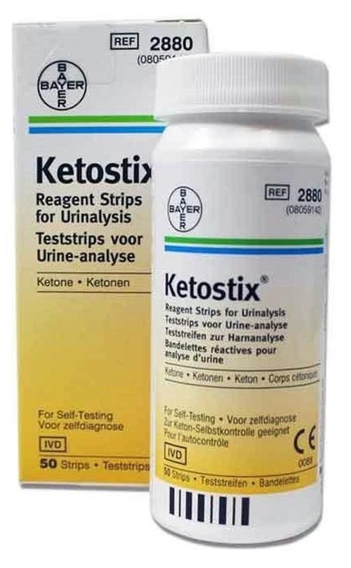 KETOSTIX 50 STRISCE PER URINE