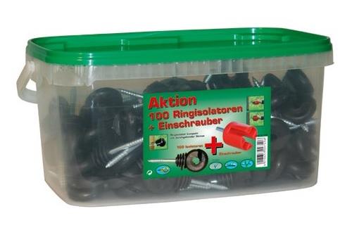 ISOLATORI AD ANELLO 100 PZ + AVITATORE in omaggio