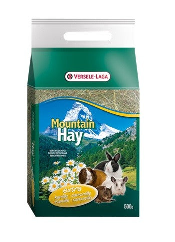 Mountain Hay fieno per roditori, con camomilla, 500 mg