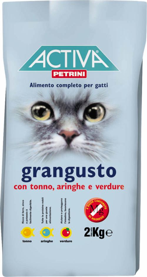GRANGUSTO ACTIVA, GATTO, KG 2