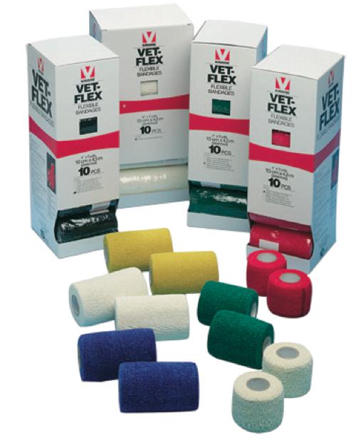 BENDA VETFLEX 7,5CM X 4 MT, VERDE