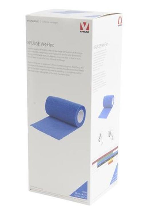 BENDA VETFLEX 10CM X 4,5 mt, BLU