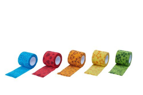BENDA AUTOADESIVA FUN-FLEX CARE, 5CM X 4,5 M, ASSORTITE
