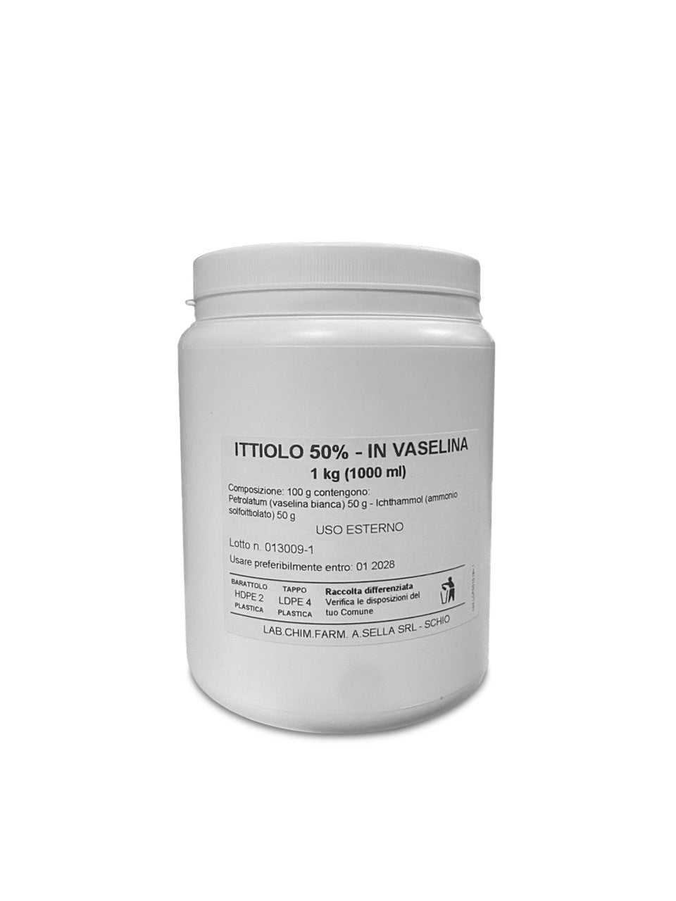 ITTIOLO Ictammolo 30% unguento 1000 ml