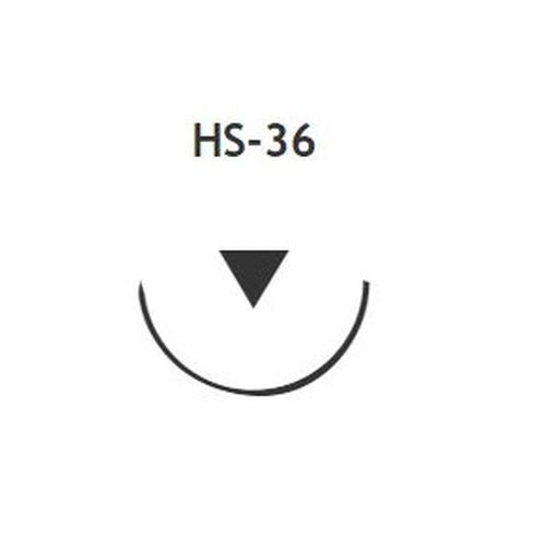 SERAFIT AGO TRIANGOLARE, USP 0 EP 3,5, 70CM, HS-36