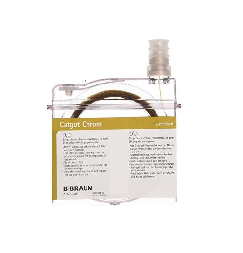 DISCOFLAC CATGUT CHROM USP 5, EP 9, 25 MT, BB