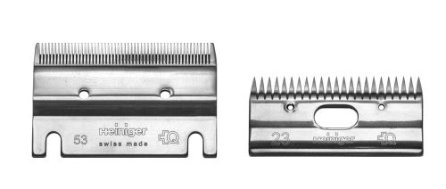 SET LAME HEINIGER BOVINI/EQUINI COPPIA SUPER.23-INFER.53 DENTI