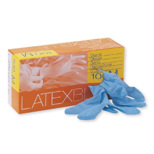 Guanti LATEXBlue, mit Puder, T