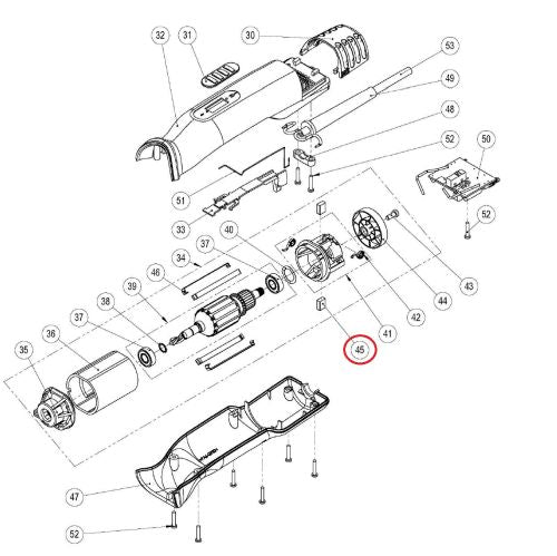 Spazzole di carbone per tosatrice Xpert2 & Xperience (2 Pz.)