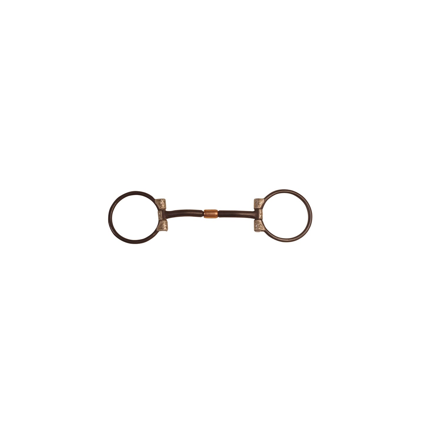 FILETTO WESTERN D FERRO NERO DECORATO C/SEMISNODO 12,5