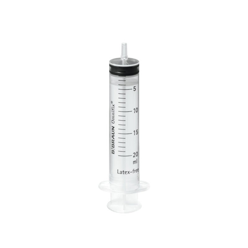 SIRINGA MONOUSO OMNIFIX SOLO, 20 ML S/AGO, LUER ECCENTRICA