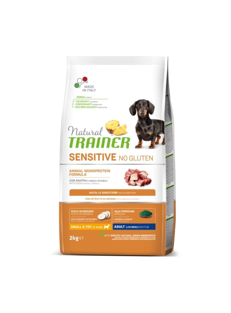 Trainer Natural Sensitive No gluten Mini Adult Anatra 2 Kg