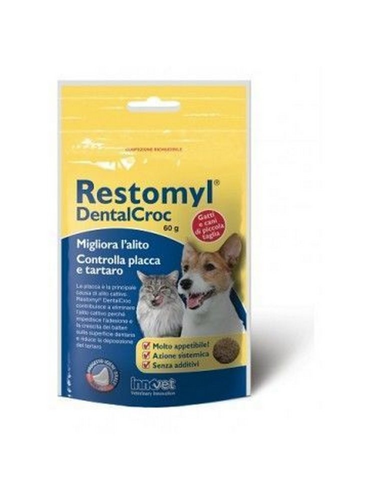 RESTOMYL DENTALCROQ Cane 60 GR, New pack