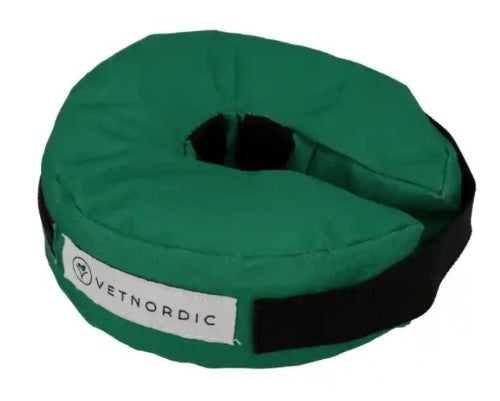 Collare gonfiabile poliestere riciclato verde, Tg. XXL