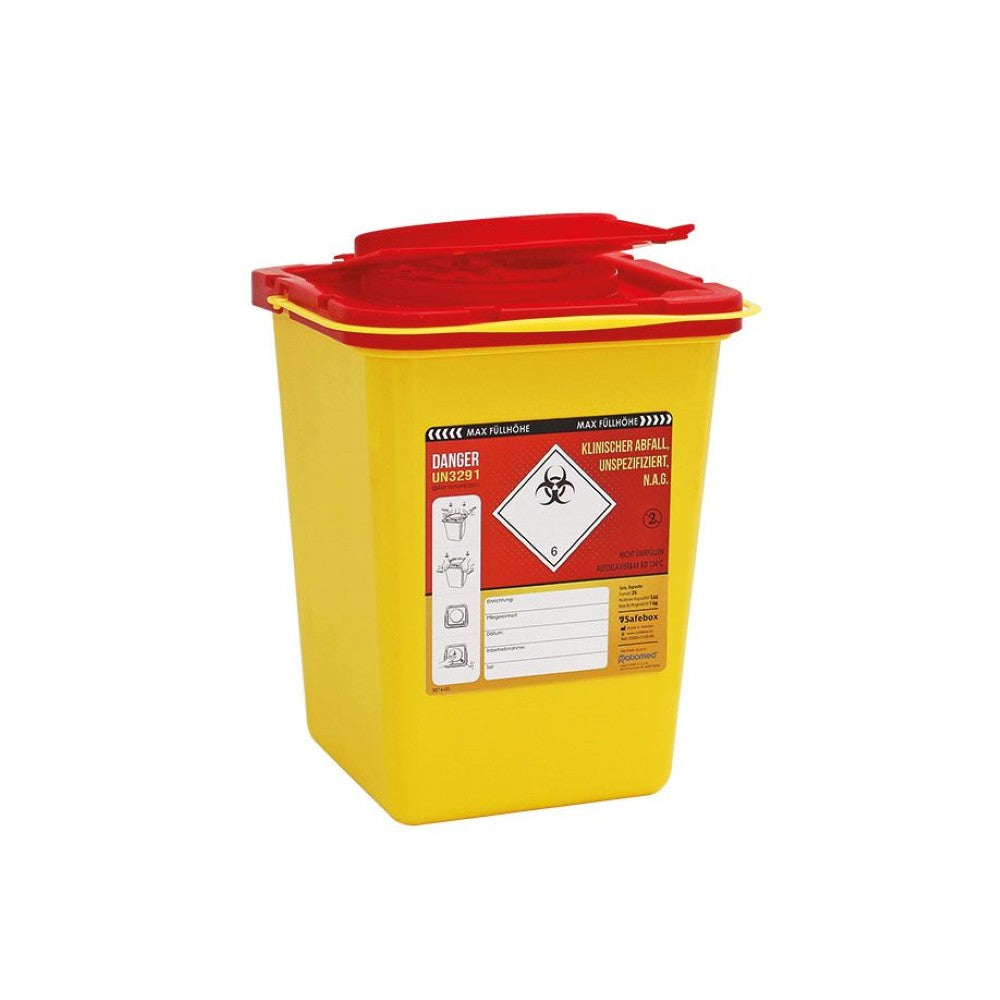 CONTENITORE SMALTIMENTO AGHI DA 2LT Safebox