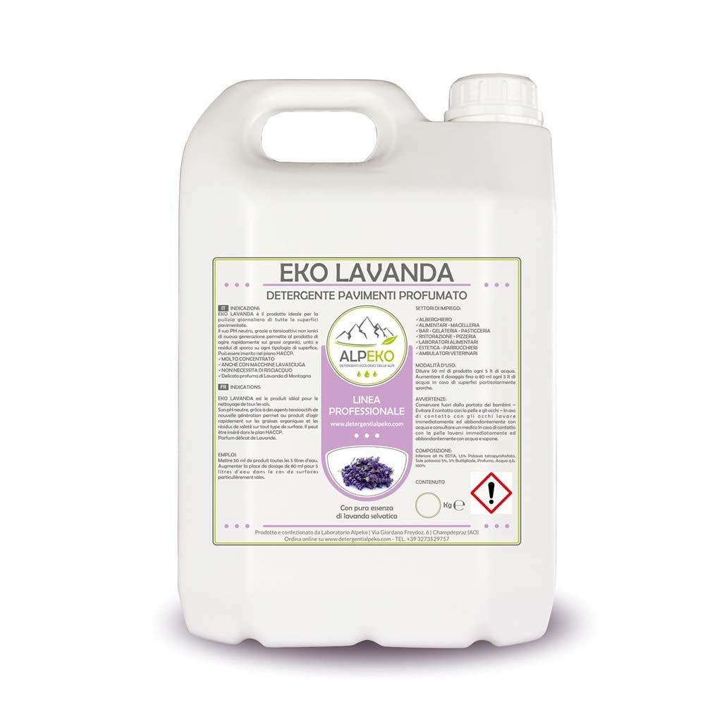 Igienizzante pavimenti EKO Lavanda, 5 kg