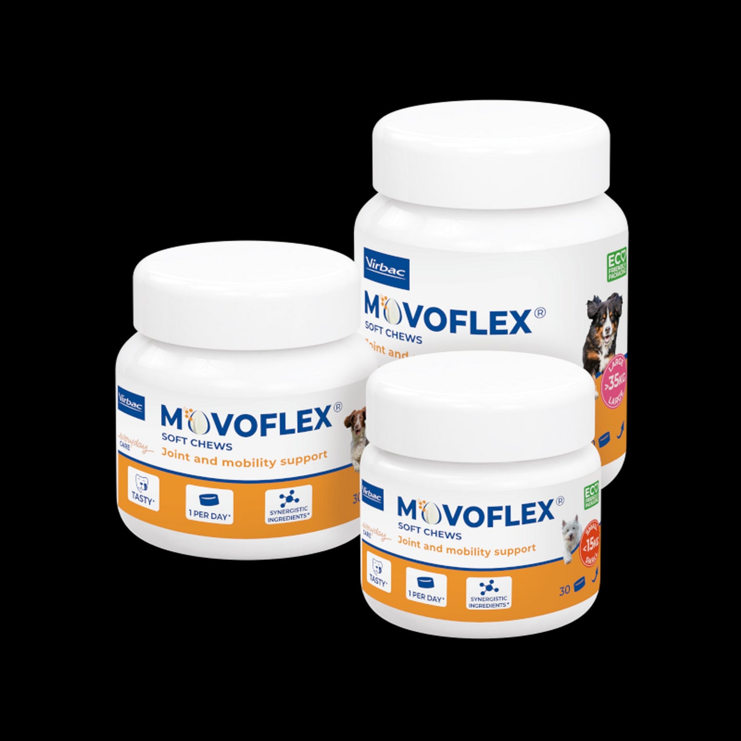 MOVOFLEX M 4 G, CANI 15 -30 KG , 30 CHEW