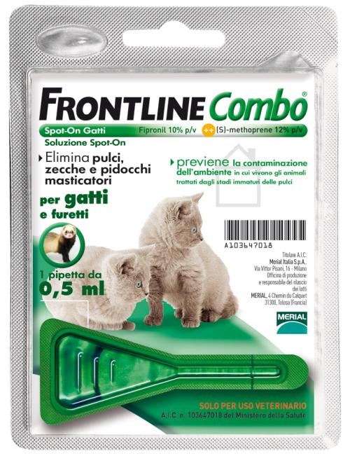 FRONTLINE COMBO GATTO 0,5 ml 1 PIP