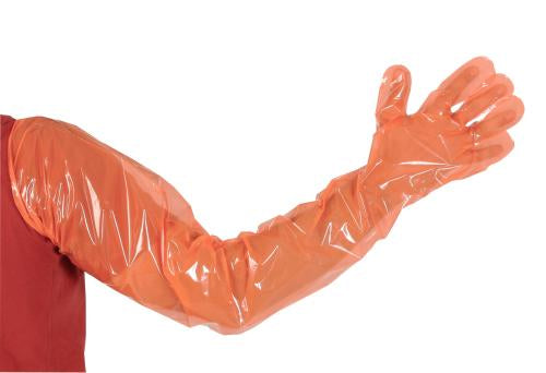 GUANTI ORANGE VETBASIC, 90 CM, 100PZ