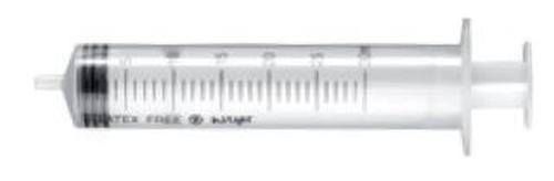 SIRINGA MONOUSO INJ/LIGHT, ATTACCO CENTRALE, Luer Lock 60 ML,