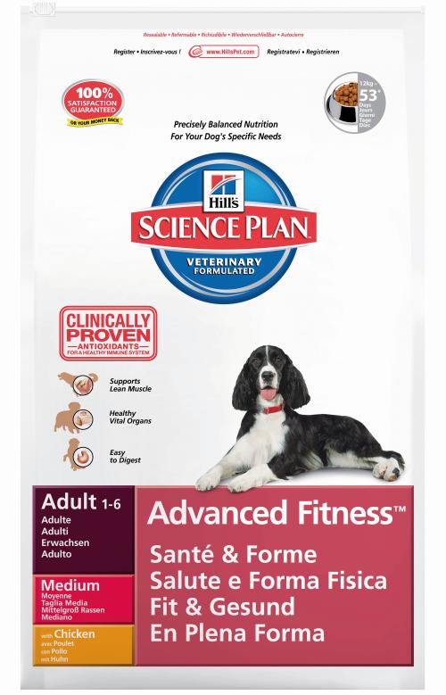 HILL'S CANE MEDIUM ADULT POLLO ADV.FIT. 12 KG