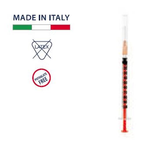 Siringa monuso tubercolina BD Plastipak™, 1ML, 120 Pz.