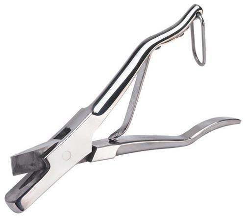 PINZA SEGNA ORECCHIE PER SUINI MOD. 'V'