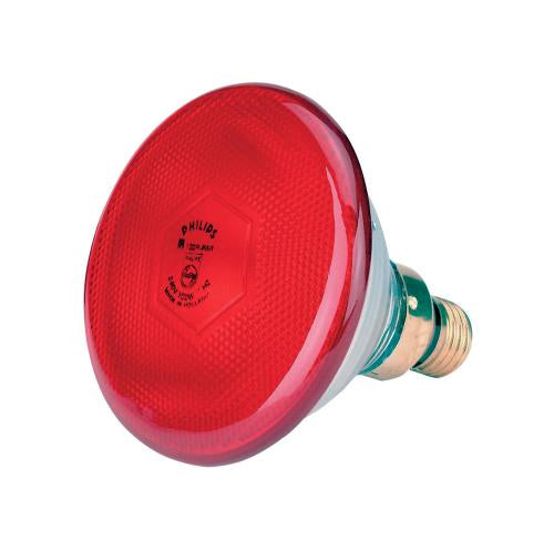 LAMPADA PHILIPS 100 WATT RINFORZATE, rosse