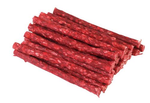 CILINDRI DI SALAME 12,5 CM, 25 STICK, ROSSI