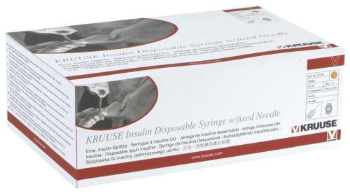 SIRINGHE KRUUSE STERILI, 22 G 2,5 ML, 100 PZ
