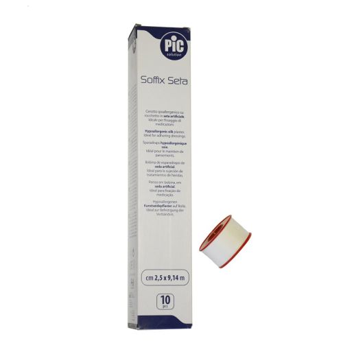 Cerotto Soffix Seta ZnO, 2,5 x 9,14 Mt.