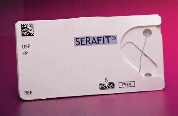 SERAFIT incolore AGO TRIANGOLARE DS-25, USP3/0 EP2, 70CM