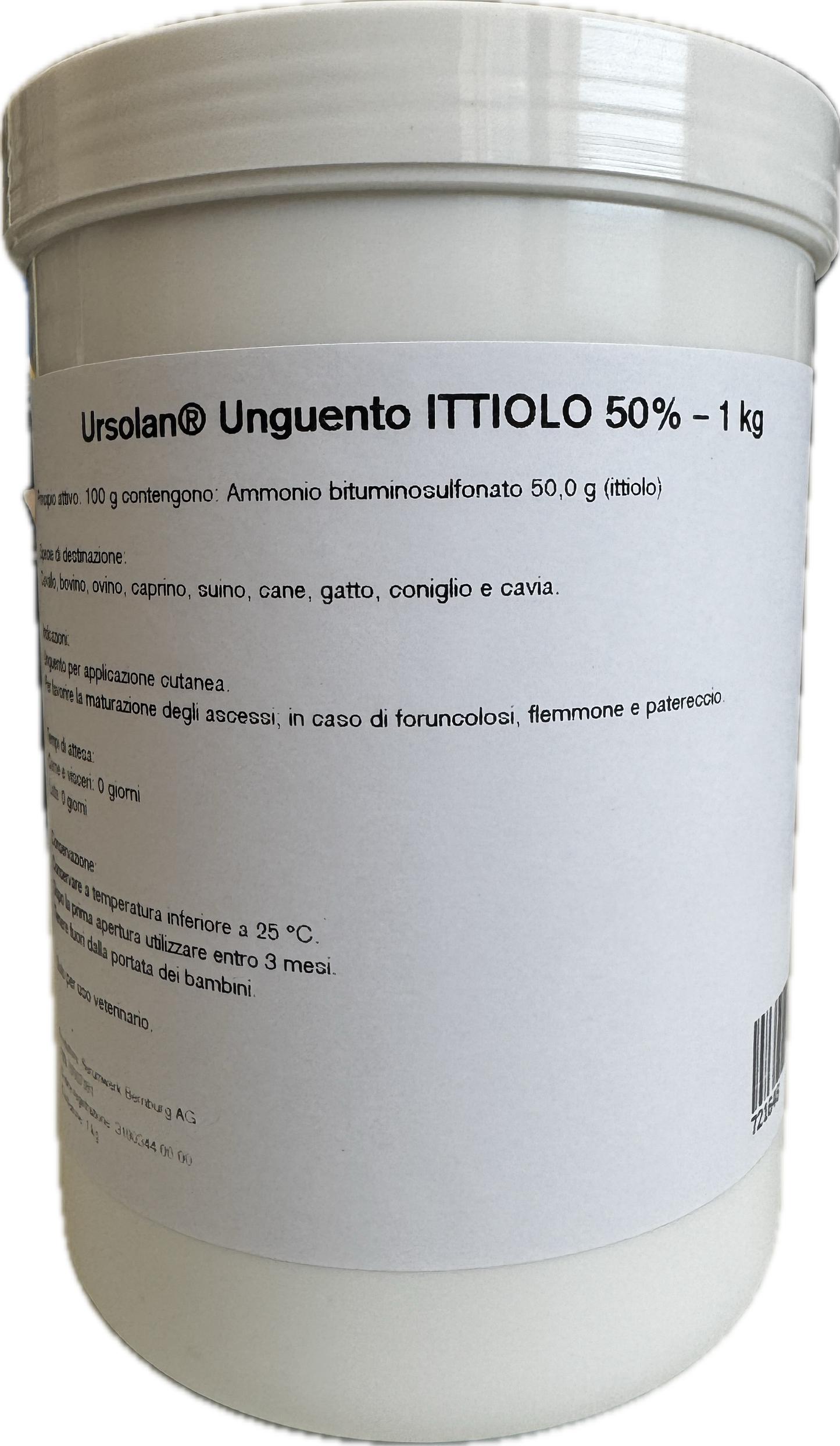 ITTIOLO Unguento 50% vet. 1000 ml