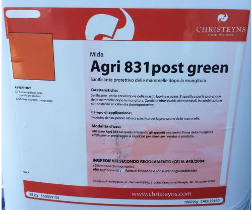 MIDA AGRI 831 GREEN 25 KG