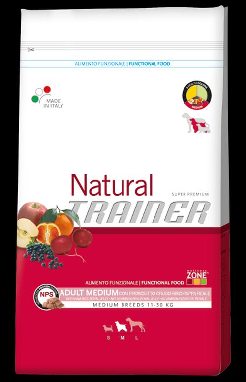 TRAINER NATURAL ADULT MEDIUM PROSC., RISO 12,5 KG