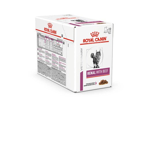 R.C. GATTO Renal 85 gr x 12 bs, manzo