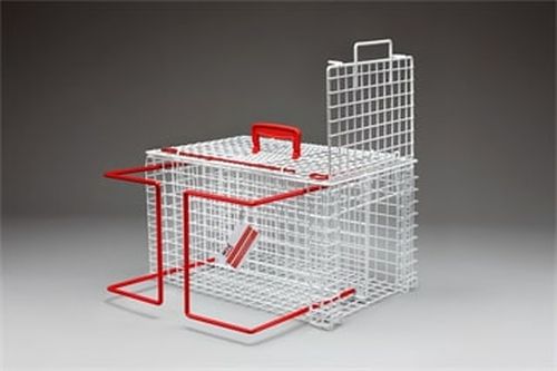 Gabbia contenzione / vaccinazione gatti 2 APERTURE 46 x 29 x 29 CM