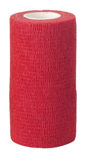 VetLastic bendaggio autoadesivo, rossa 10 cm