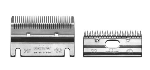 SET LAME HEINIGER BOVINI/EQUINI COPPIA SUPER.23-INFER.31F DENTI