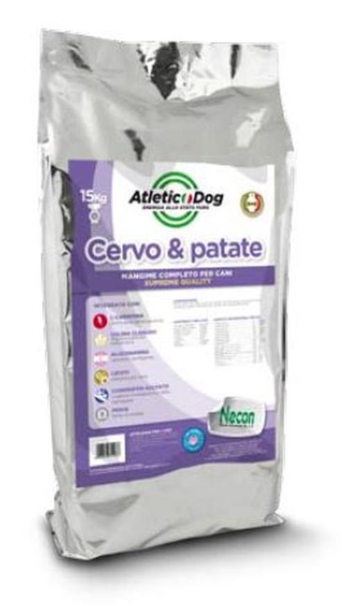 ATLETIC DOG CERVO E PATATE 15 KG