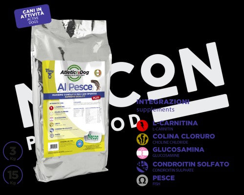 ATLETIC DOG PESCE PLUS 15 KG