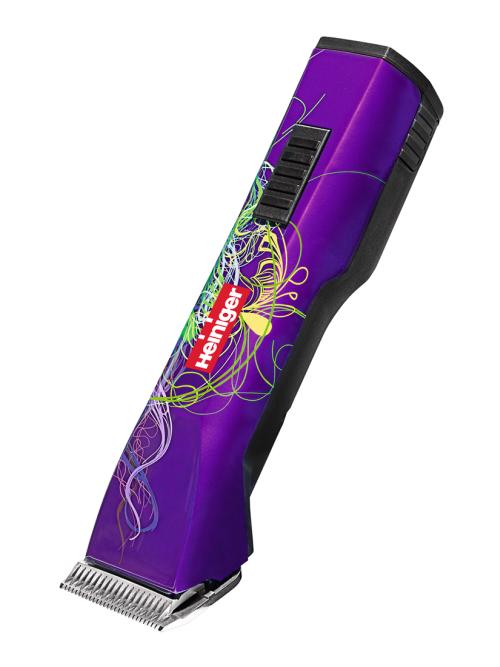 Tosatrice SAPHIR STYLE VIOLA con 2 batterie RIC 7.4V e testina #40