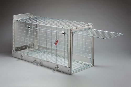 GABBIA VULCAN PER CATTURA CANI E VOLPI 127cm x 51cm x 61cm