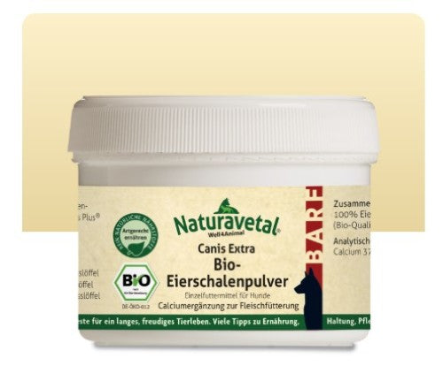 Canis Extra Polvere di guscio d’uovo bio 150 gr.