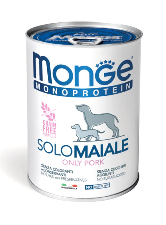 Monge HYPOALLERGENIC MONO Maiale Vetsolutions 400g