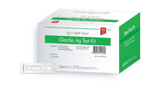 TEST RAPIDI ANIGEN, GIARDIA, KIT 10 TEST