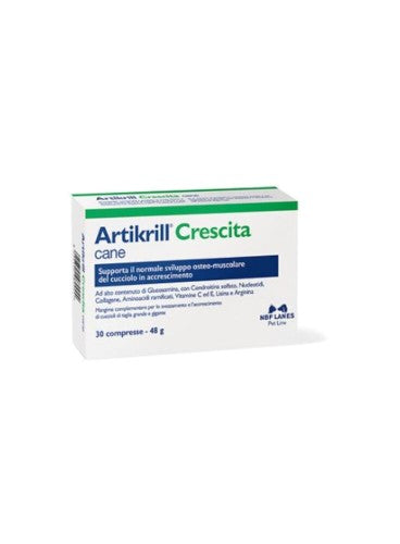 ARTIKRILL Crescita für Hunde 30 Cpr. 48 g.