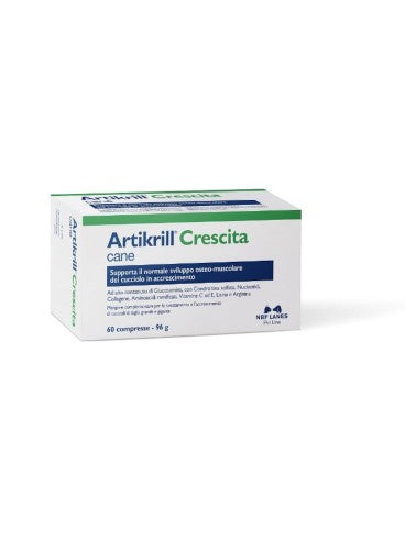 ARTIKRILL Crescita 60 Cpr. 96 g., cane