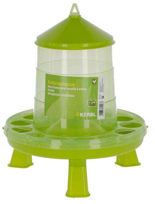 Mangiatoia automatica polli 2,4 l/2 kg,c. Piedini, per volatili